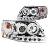 ANZO USA - Projector Headlight Set w/Halo - 111054