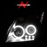 ANZO USA - Projector Headlight Set w/Halo - 121276
