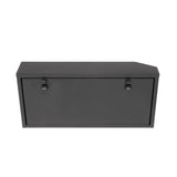 Tailgate Lockbox - '07-18 Wrangker JK (Standard Panel; Black) — 8" (TFY359-01-A)