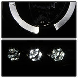 Spyder Projector Headlights - LED Halo - Black Smoke (5078384) - image 7