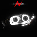 ANZO USA - Projector Headlight Set w/Halo - 121428