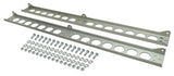 Derale Dual Stacked Plate Brushed Aluminum Brackets With Mounting - image 5