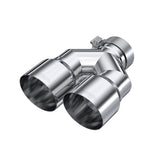 Tip. 4in. OD Dual Out. 3in. ID. Single Wall. T304 (T5182)