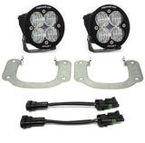 Squadron-R Sport Fog Pocket Kit - '16-19 Titan (Wide Cornering; Clear)