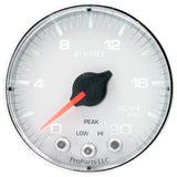 GAUGE, PYRO. (EGT), 2 1/16", 2000?F, STEPPER MOTOR W/PEAK & WARN, WHT/CHRM, SPEK — Red (P310118)
