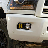 2010-2018 Dodge Ram 2500/3500, 09-12 1500, Fog Pocket Kit, Squadron SAE 2.0, Baja Amber, SAE Fog