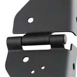 Windshield Hinge Kit - Black (55-95 CJ/YJ)