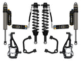 ICON 2021-2026 Ford F-150 4WD, 3.5-4.5" Lift, Stage 4 Suspension System, Tubular, CDXS