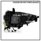 Spyder High-Power LED Module (High Beam And Low Beam) Equipped Headlights - Black (5088697) — view 7