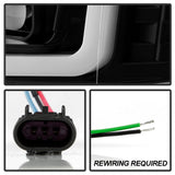 Spyder Projector Headlights - Version 2 - LED White Light Bar Parking - image 6