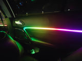 LED Interior Ambient 18-Piece RGBW Multicolor Ultra-Flow Series ColorSmart 4-Door Vehicle Complete Kit