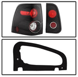 Spyder Euro Style Tail Lights - Black (5005946) - image 3