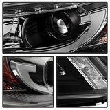 Spyder Projector Headlights - Light Bar DRL - Black (5080530) - image 2