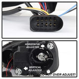 Spyder Projector Headlights - LED Halo - DRL - Black (5012098) - image 6