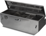 Highway Product 60 X 19.5 X 31 5TH WHEEL TOOL BOX WITH DIAMOND PLATE LID, DIAMOND PLATE BASE - 3022-005