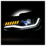 Spyder LED Headlights - Sequential Turn Signal - Black (5087317) - image 8