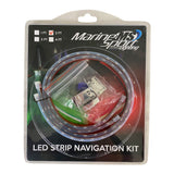 Boat and Marine Vessel 24in LED Strip Starboard and Port sidelight Nav kit (2FT)