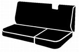 FIA TRS40 Series - Wrangler Solid Saddle Blanket Custom Fit Seat Covers (TRS4234GRAY)