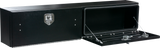 Highway Product 90 X 16 X 13 HIGH SIDE TOOL BOX WITH SMOOTH BLACK DOOR, SMOOTH BLACK BASE - 3813-013-BK62