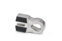 Factor 55 Flat Splicer 3/8-1/2" Synthetic Rope Splice-ON Shackle Mount -- Silver