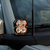 Ford Bronco (21-26), Bronco Raptor (22-26), A-Pillar Kit Toggle, Squadron Sport 2.0, Clear, Spot