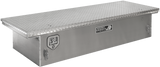Highway Product 70 X 13.5 X 20 LOW PROFILE TOOL BOX WITH SMOOTH ALUMINUM BASE, DIAMOND PLATE LID - 3312-001