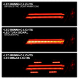Spyder LED Tail Lights - Black (5088918) - image 2
