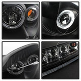 Spyder Projector Headlights - LED Halo - Black (5010001) - image 5