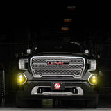 S1 Dual Fog Pocket Kit - '19-22 Sierra 1500 (Wide Cornering/Spot; Clear/Clear)