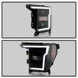 Spyder Projector Headlights - LED Crystal Light Bar Parking Lights - image 2