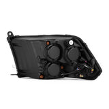 AlphaRex LED Projector Headlights Plank Style Design Midnight Black - 880541 - image 2