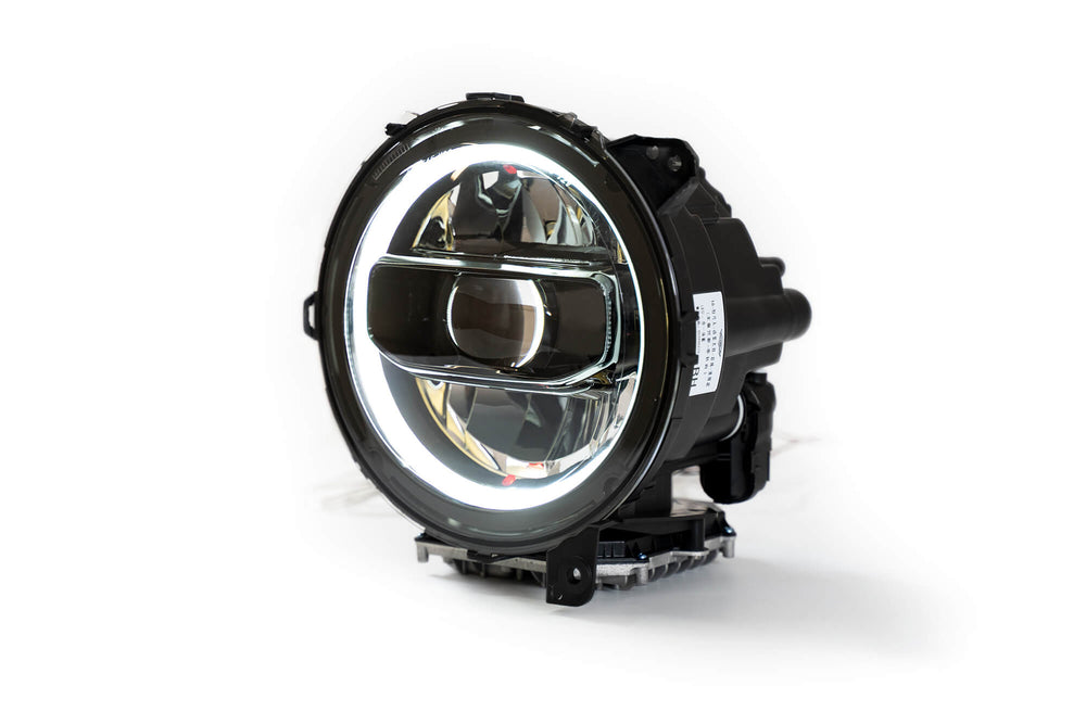 DV8 Offroad 2018+ Wrangler/2020+ Gladiator Replacement LED Headlights Black