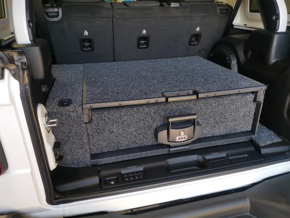 ARB Roller Drawer Side Floor Kit — 2018-2025 Jeep Wrangler (JL4DFKIKSUB)