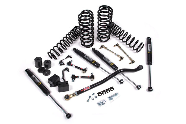 JKS Manufacturing Ensemble de rehaussement 3.5 po | J-Venture | Wrangler JL 4 portes — avant (JSPEC119PES)