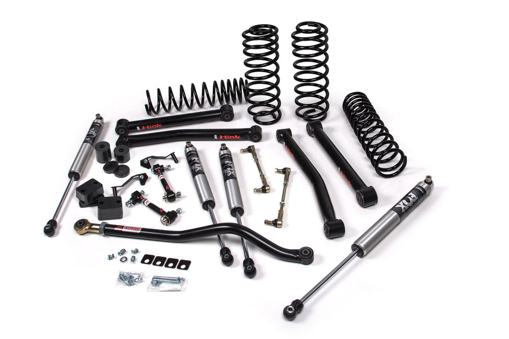 JKS Manufacturing 3.5" Lift Kit | J-Konnect | 2018-2026 Jeep Wrangler JL 4-Door — Front (JSPEC123PES)