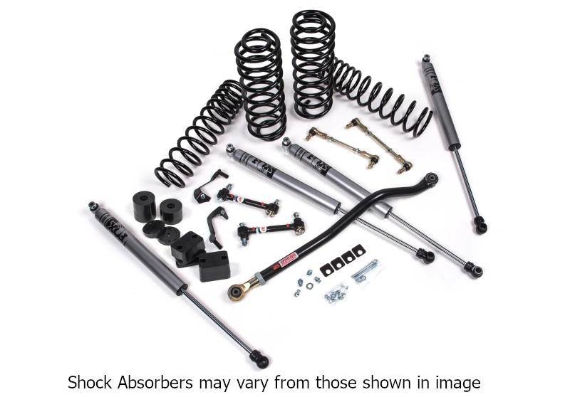 JKS Manufacturing 3.5" Lift Kit | J-Venture | DIESEL/392 | Wrangler JL 4-Door — Front (JSPEC158KFA)