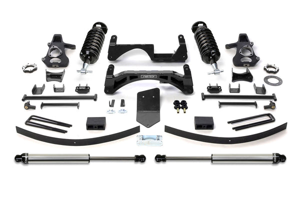 Fabtech Système de rehaussement Performance avec amortisseurs — rehaussement de 6" — 2007-2013 Chevrolet Silverado 1500 / GMC Sierra 1500 (K1026DL)
