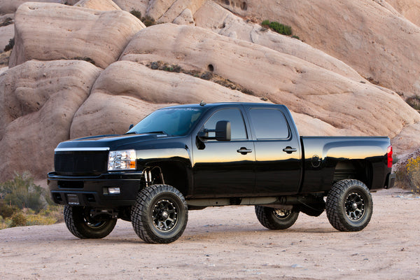Fabtech Ensemble de rehaussement de suspension — système RTS 6", amortisseurs Performance — 2011-2019 GMC Sierra 2500 HD et 2019 GMC Sierra 3500 HD (K1046)
