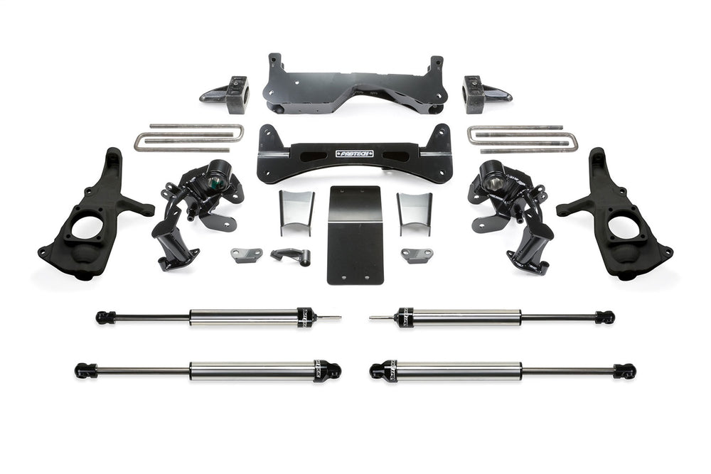 Fabtech Chevrolet, GMC 3500HD 6" RTS Suspension Lift Kit w/ Dirt Logic 2.25 Shocks — 2011-2019 Chevrolet Silverado 3500 HD / GMC Sierra 3500 HD