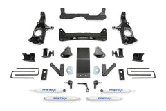 Fabtech Crossmember Lift System — 4" Lift — 2011-2019 GMC Sierra 2500 HD / 2019 Sierra 3500 HD (K1121)