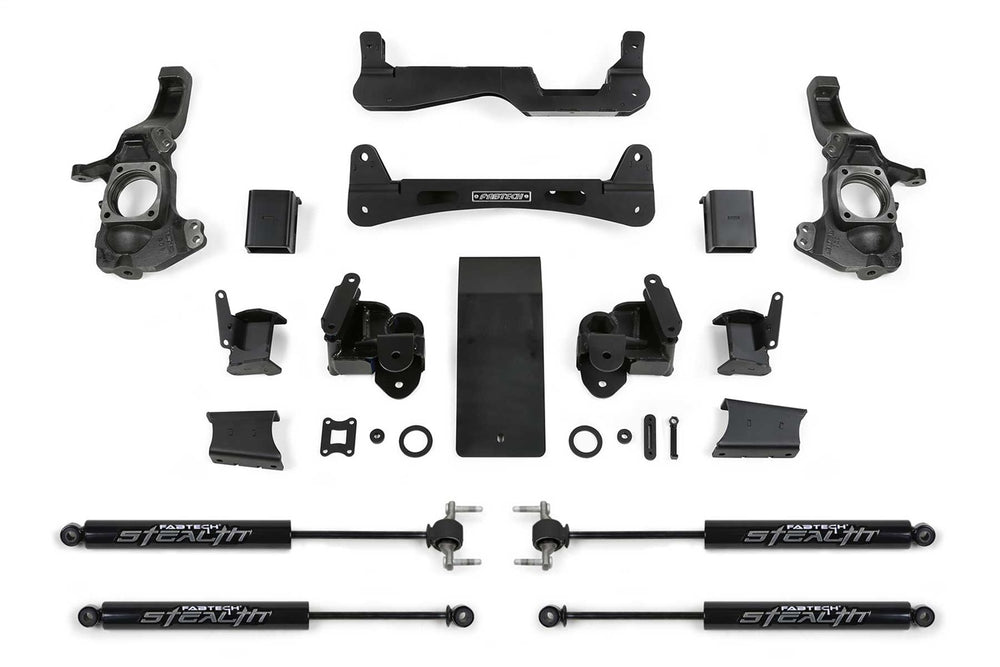 Fabtech Lift Kit, 6" Lift — 2020-2021 Chevy Silverado 2500 HD / GMC Sierra 2500 HD