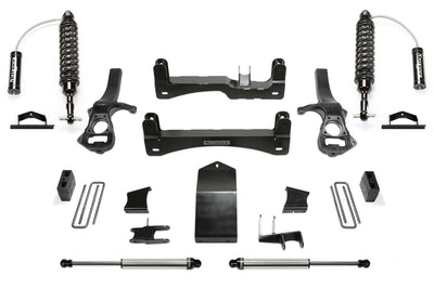 Fabtech Performance Lift System w/Shocks — 6" Lift — 2020-2024 Chevrolet Silverado 1500 / GMC Sierra 1500 (K1176DL)