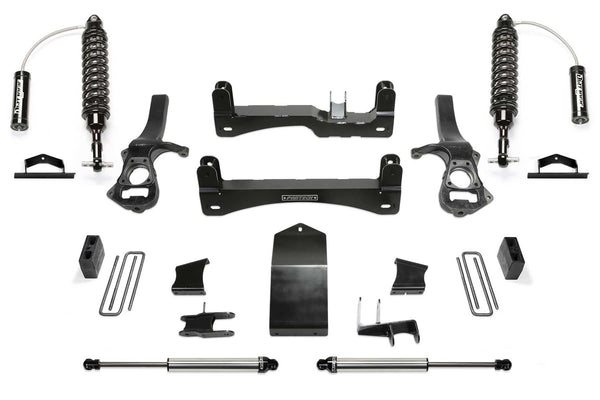 Fabtech Système de rehaussement Performance avec amortisseurs — rehaussement de 6 po — 2020-2024 Chevrolet Silverado 1500 / GMC Sierra 1500 (K1176DL)