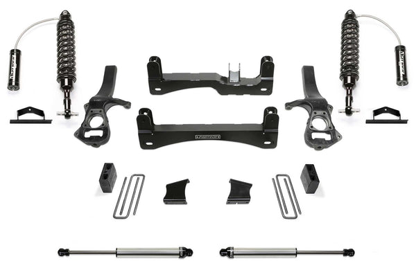Fabtech Système de rehaussement Performance avec amortisseurs — rehaussement de 6" — 2021-2023 Chevrolet Silverado 1500 / 2022-2023 GMC Sierra 1500 (K1194DL)