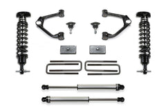 Fabtech Budget Lift System w/Shock — 1.5" Lift — 2021-2023 Chevrolet Silverado 1500 / 2022-2023 GMC Sierra 1500 (K1195DL)