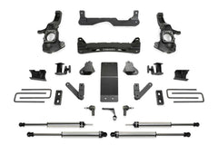 Fabtech Performance Lift System w/Shocks — 4" Lift — 2020-2023 Chevrolet Silverado 3500 HD / GMC Sierra 3500 HD (K1202DL)