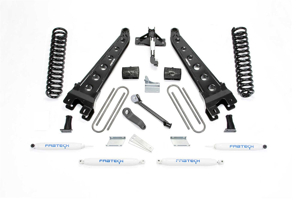 Fabtech Radius Arm Lift System — 6" Lift — 2008-2015 Ford F-250 Super Duty / 2014 F-350 Super Duty (K2119)