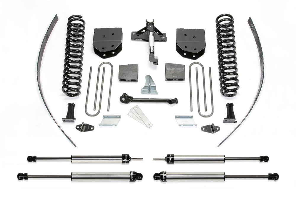 Fabtech Basic Lift System w/Shocks — 8" Lift — 2008-2015 Ford F-250 Super Duty / 2014 F-350 Super Duty (K2122DL)