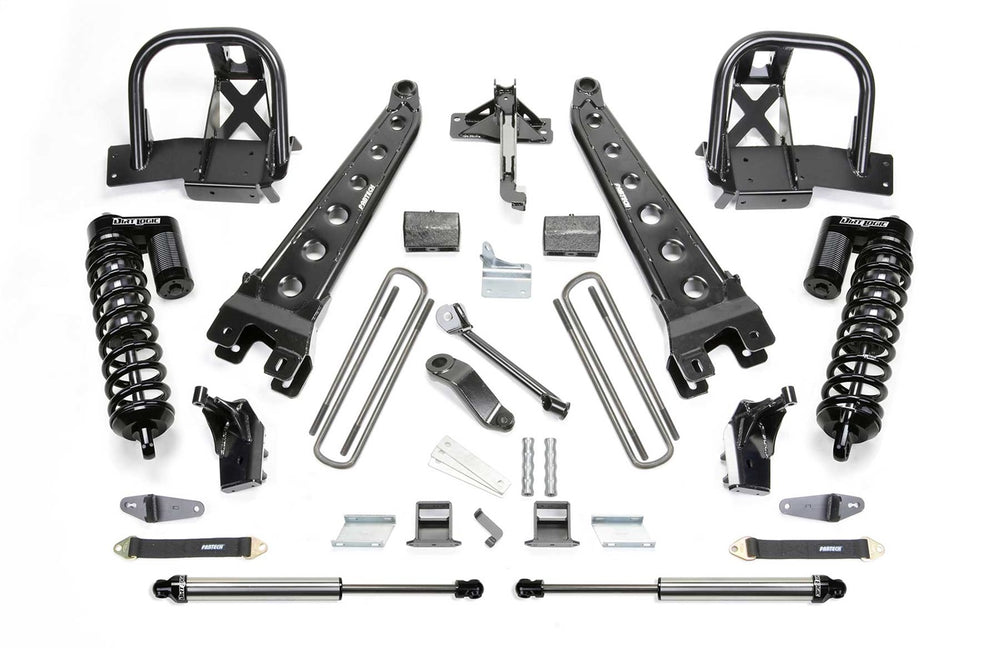 Fabtech Radius Arm Lift System — 4" Lift — 2011-2016 Ford F-250 Super Duty (K2204DL)