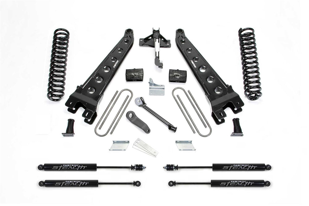 Fabtech Radius Arm Lift System — 4" Lift — 2008-2016 Ford F-250 Super Duty / F-350 Super Duty (K2211M)